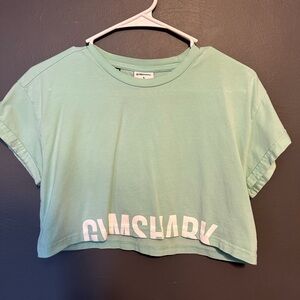 Gymshark Mint crop top